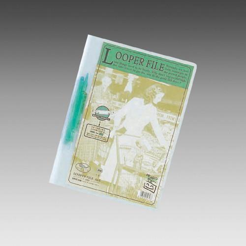 LIHIT LAB.＜リヒトラブ＞ルーパーファイルＡ４・S型 ２穴 F-3006緑/F3006/F3006緑/F-3006緑 | 