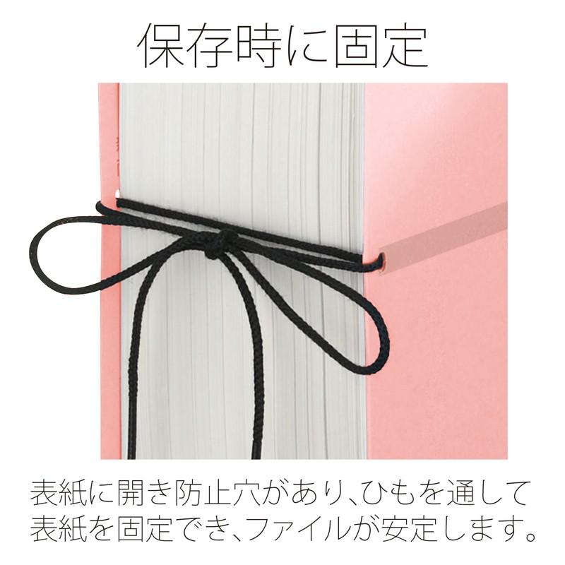 プラス(PLUS)背幅伸縮フラットファイル セノバス 樹脂とじ具 A4-S ピンク FL-021SS　88-620 | PLUS | 06