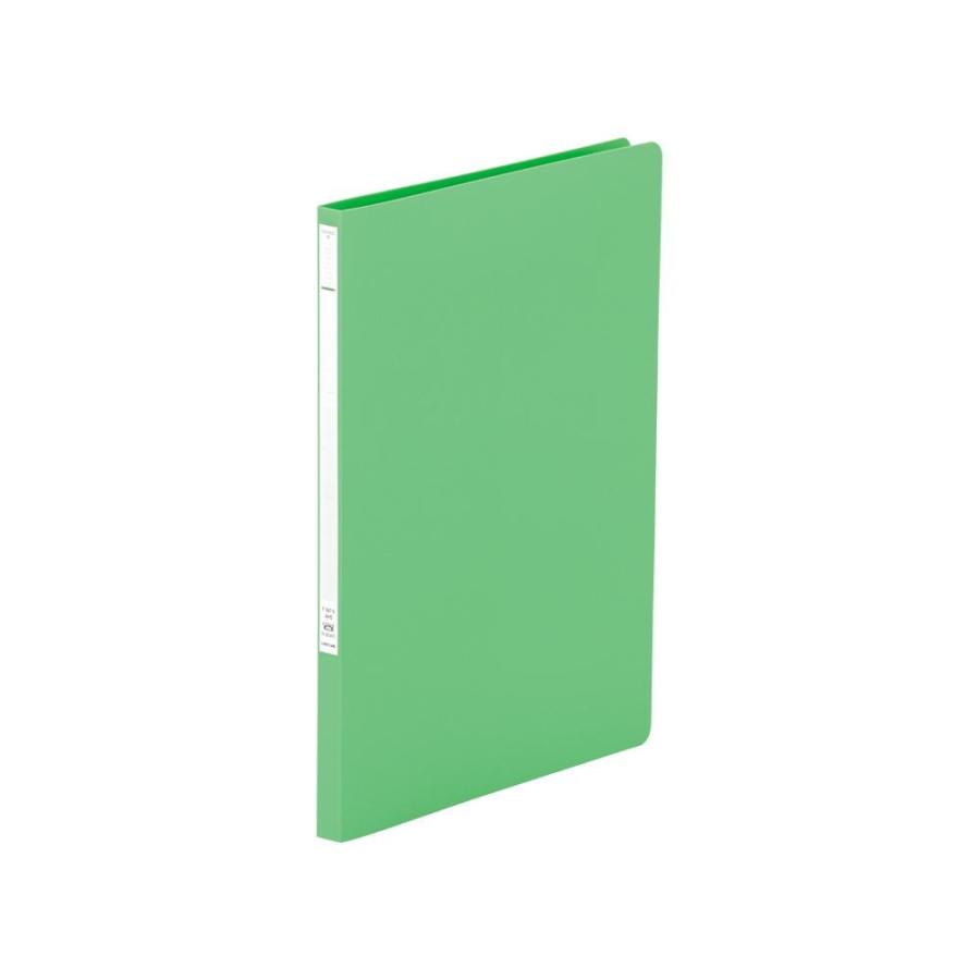 リヒトラブ　パンチレスファイルＺ式　F-347-5黄緑　A4 タテ型　収納枚数：コピー用紙１２０枚 | 