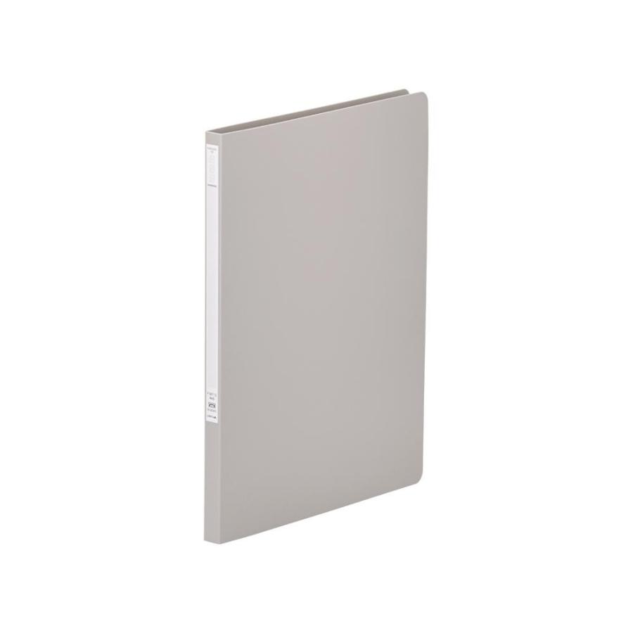 リヒトラブ　パンチレスファイルＺ式　F-347-12グレー　A4 タテ型　収納枚数：コピー用紙１２０枚 | 