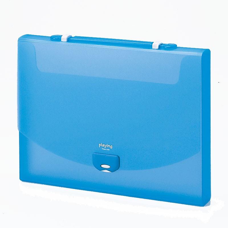 セキセイ　プレイング　２ウェイケース　ブルー　AP-952-10 | 