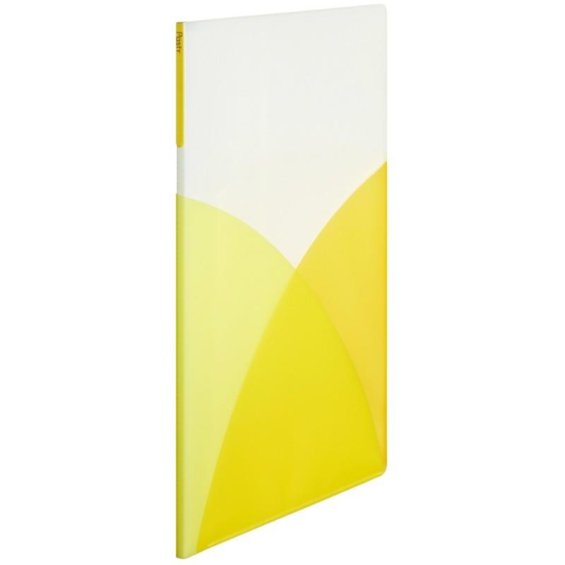 プラス(PLUS) クリアーファイル パスティ A4サイズ　10P　FC-390P　レモンイエロー　98-396 | PLUS