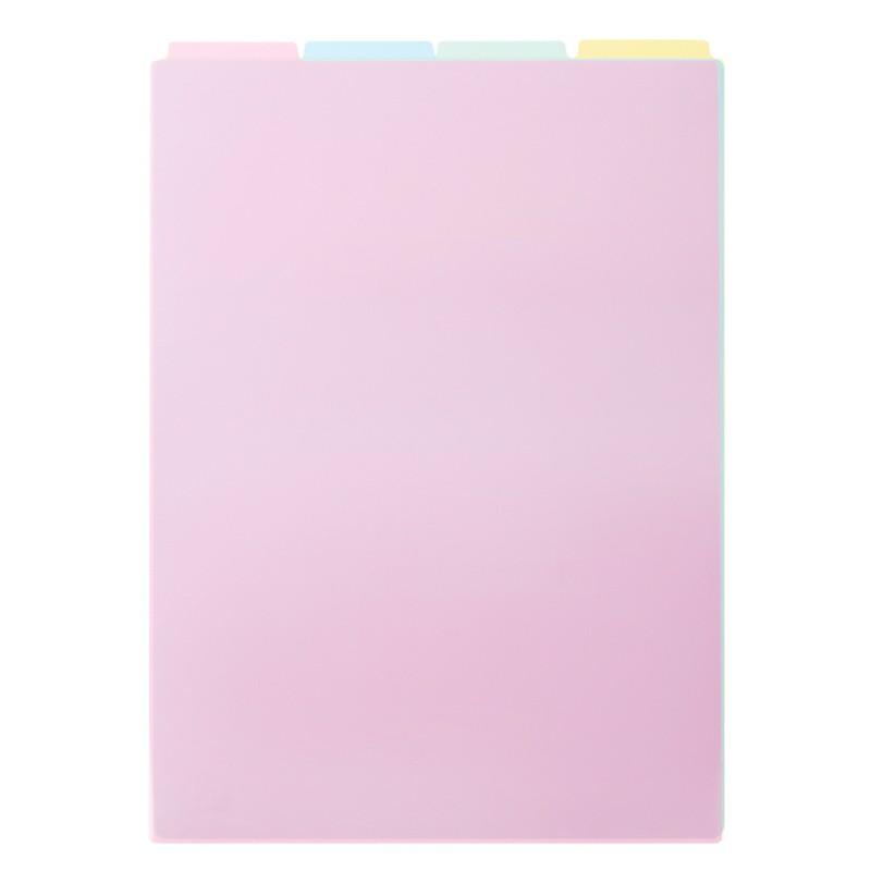 プラス(PLUS) クリアーファイル パスティ A4サイズ　インデックスシート　1パック4色入り　FL-430P4　98-430 | PLUS