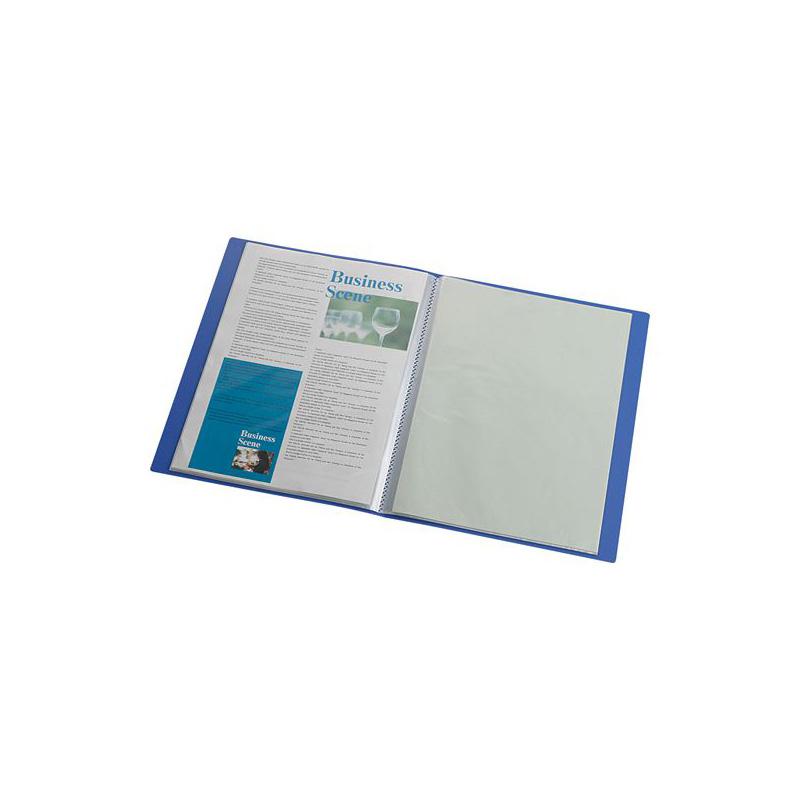 リヒトラブ LIHITLAB クリヤーブック B4E 20ポケット 青 G3222-8 | Ludwig | 01