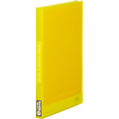 キングジム＜KING JIM＞シンプリーズクリアーファイル（透明） 40P 黄 186TSPWキイ A4 タテ型 | シンプリーズ