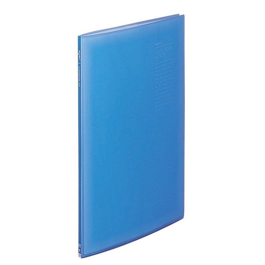 LIHIT LAB. リヒトラブ 透明クリヤーブック A2 G3117-8 ブルー | LIHIT LAB.