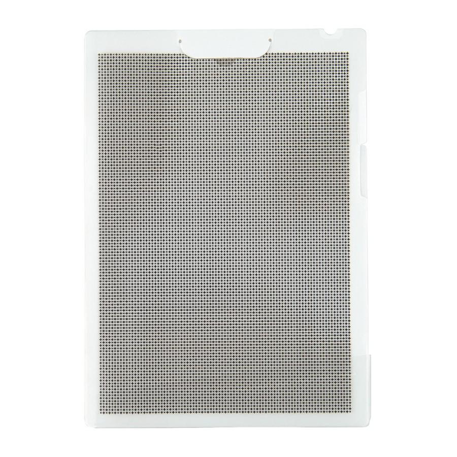 プラス(PLUS) カモフラージュ クリップ付ボードホルダー A4 ホワイト FL-130CH 89-483 | PLUS