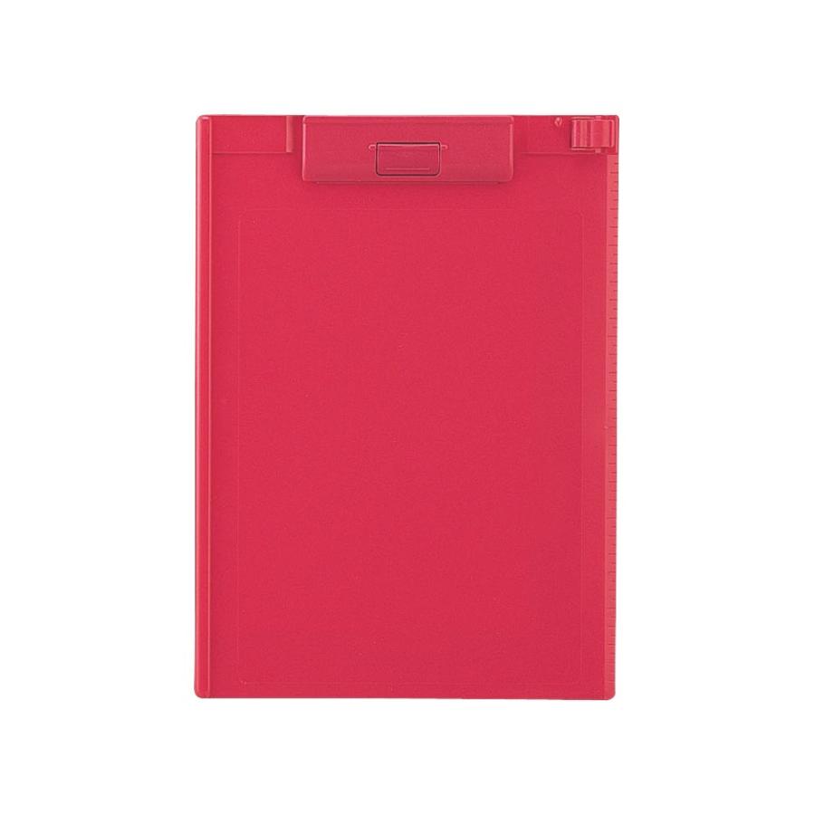 LIHIT LAB.＜リヒトラブ＞ クリップボード　A-977U-3赤　A4 タテ型 | 