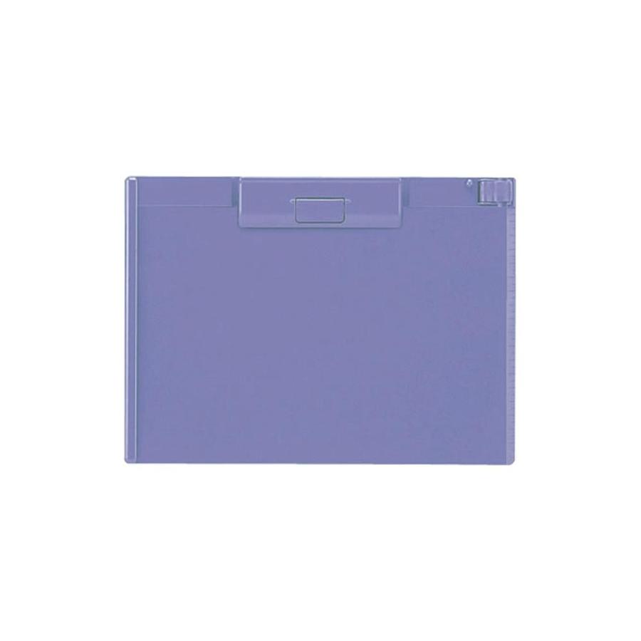 LIHIT LAB.＜リヒトラブ＞ クリップボード　A-982U-23ブルーバイオレット　B5 ヨコ型 | 
