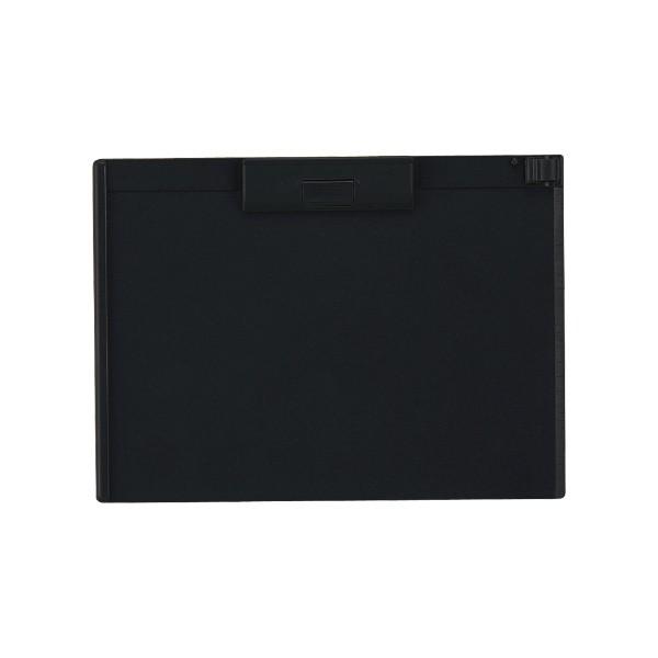 LIHIT LAB.＜リヒトラブ＞ クリップボード A-987U-24黒 A4 ヨコ型 | 