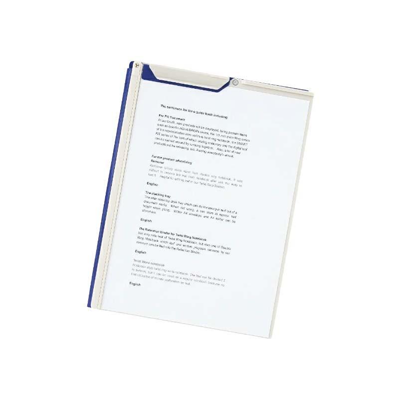 LIHIT LAB.＜リヒトラブ＞CUBE FIZZ クリップファイルA4 グリーン F6067-7 | ブランド登録なし | 03