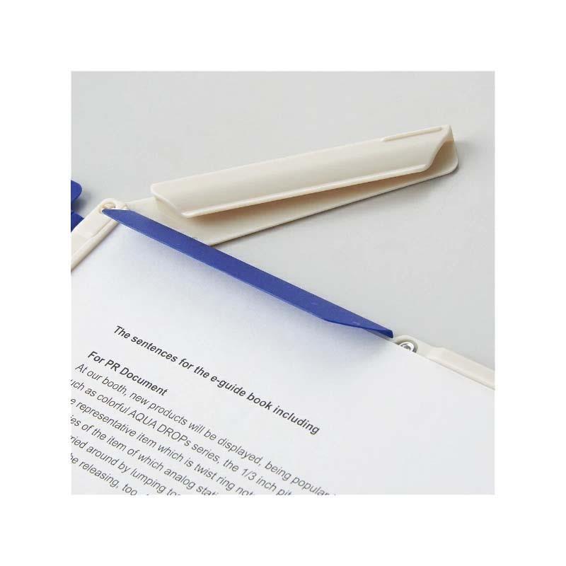 LIHIT LAB.＜リヒトラブ＞CUBE FIZZ クリップファイルA4 パープル F6067-10 | ブランド登録なし | 02