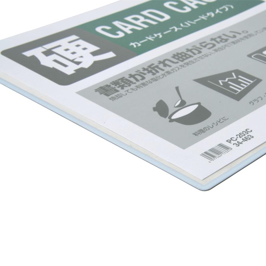 プラス(PLUS) カードケース パスケース ハードタイプ A3 白色フレーム PC-203C 34-463 | PLUS | 01