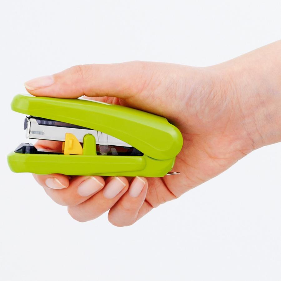 プラス(PLUS) フラットホッチキス ピタヒット 20枚とじ ST-010XH グリーン 30-948 | PLUS | 02