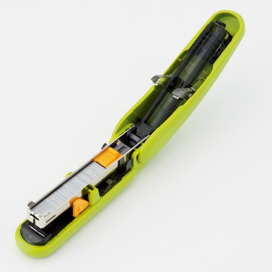 プラス(PLUS) フラットホッチキス ピタヒット 20枚とじ ST-010XH グリーン 30-948 | PLUS | 03
