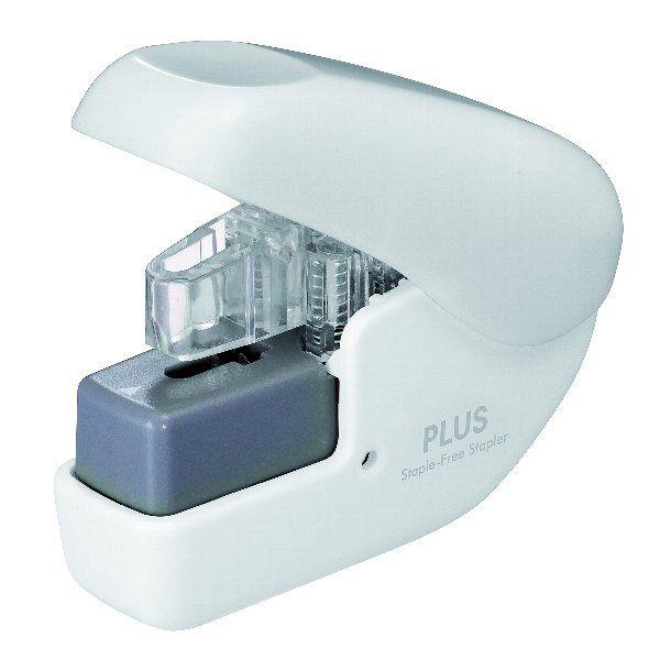 ペーパークリンチ　ミニ　４枚　ホワイト　SL-104N　WH　プラス（PLUS） | 