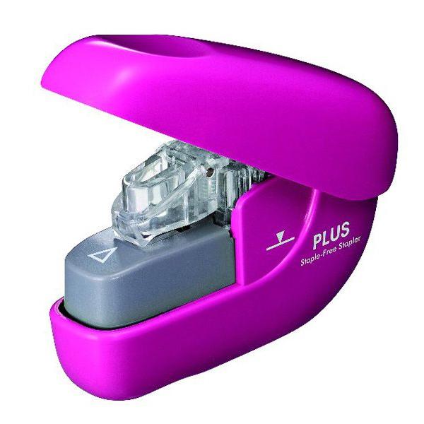ペーパークリンチ　６枚　ピンク　SL-106NB　PK　プラス（PLUS） | 