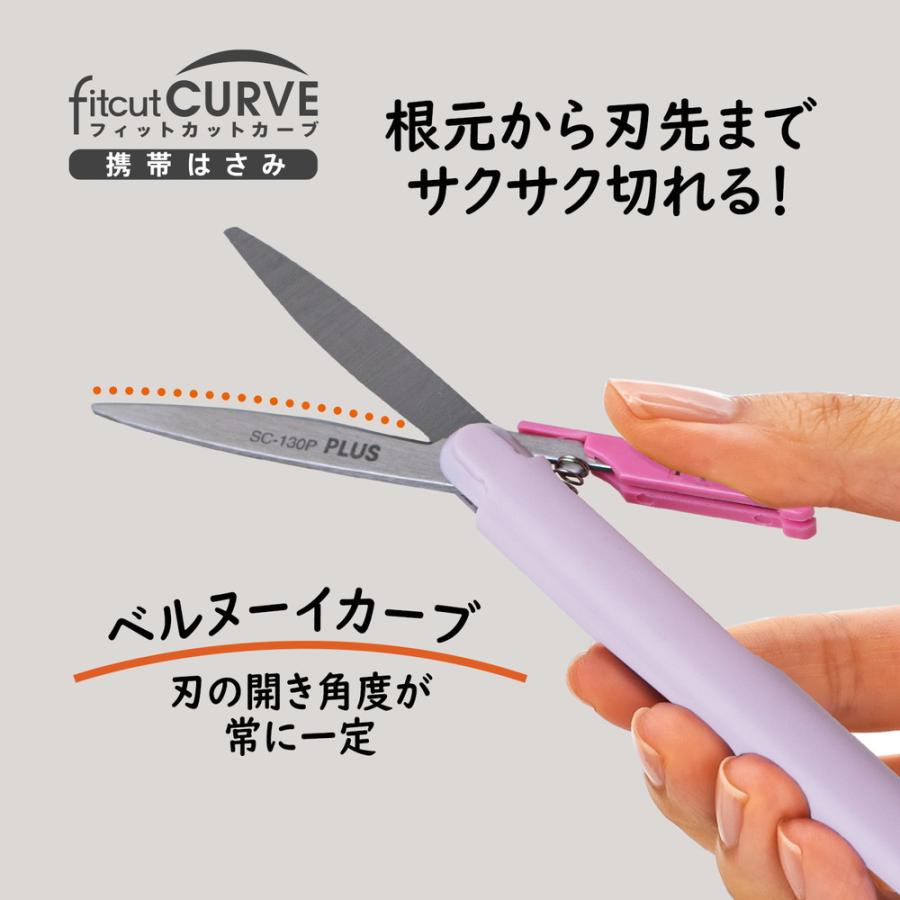 プラス PLUS 携帯はさみ 日本のお土産シリーズ ツイッギー メイド 36672 SC-130P-J | PLUS | 01