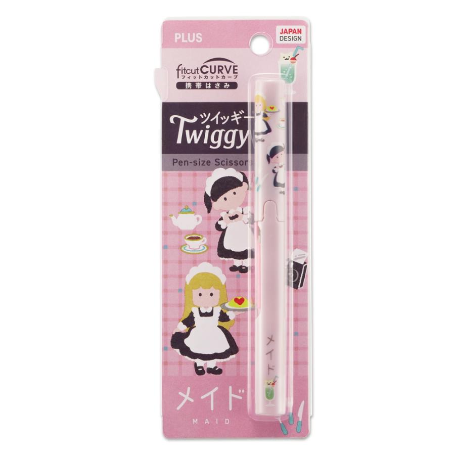 プラス PLUS 携帯はさみ 日本のお土産シリーズ ツイッギー メイド 36672 SC-130P-J | PLUS | 06