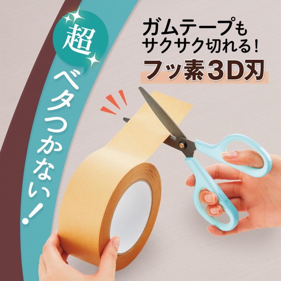 プラス(PLUS) はさみ フィットカットカーブ フッ素3D刃 SC-175SFN ブルー 35-256 | PLUS | 01