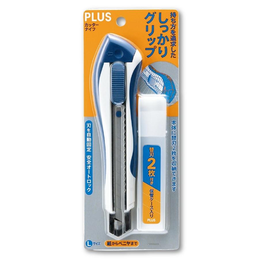 プラス(PLUS)カッター カッターナイフ Lサイズ CU-005 35-334 | PLUS | 01