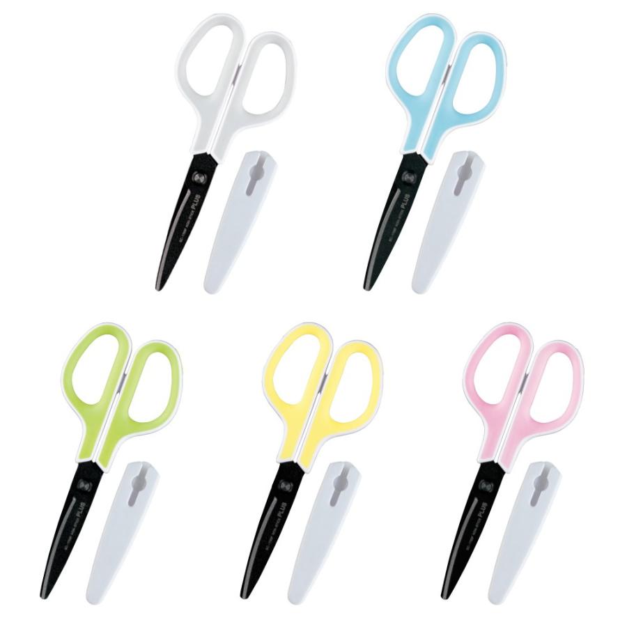 プラス(PLUS) はさみ フィットカットカーブ フッ素コート ホワイト/グリーン SC-175SF 34-545 | PLUS | 03