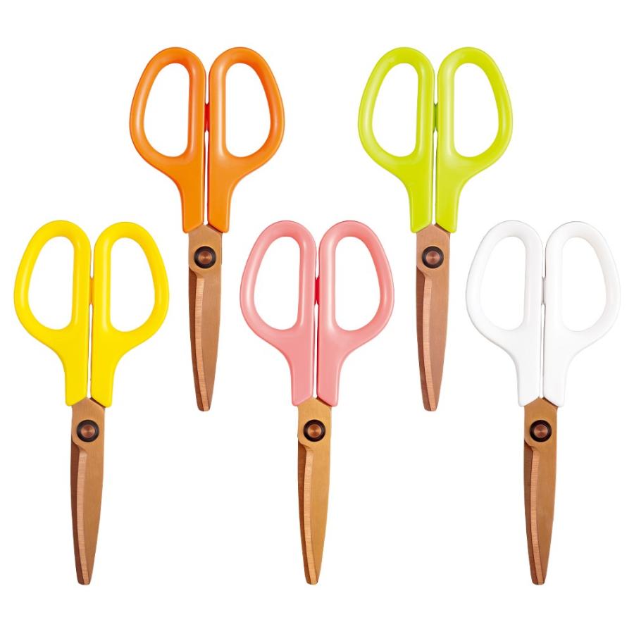 プラス(PLUS) はさみ フィットカットカーブ 洗える チタン パプリカイエロー SC-175STW　34-556 | PLUS | 03