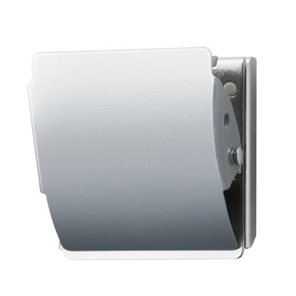 プラス(PLUS)　マグネットクリップ　ホールド．L　CP-047MCR-B　シルバー　80-409 | PLUS