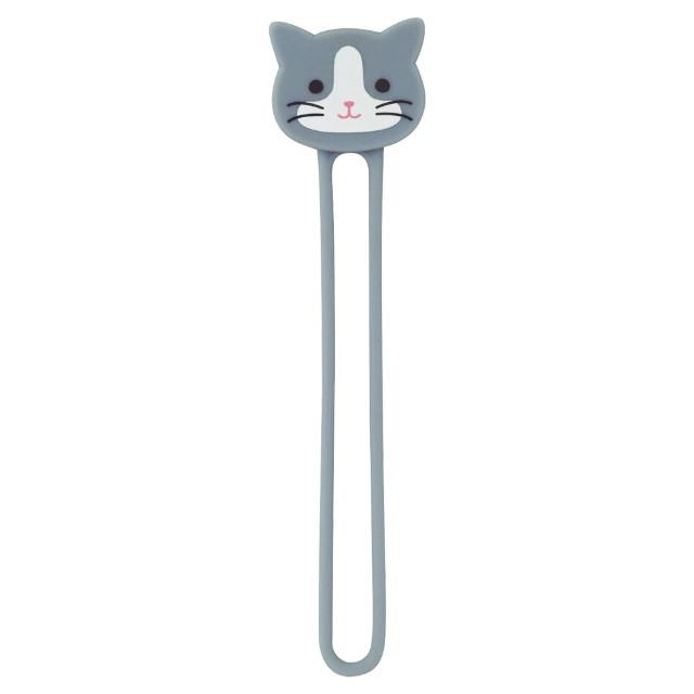 LIHIT LAB.＜リヒトラブ＞ PuniLabo マグネットバンド（2本パック） ハチワレネコ A7722-4 | 