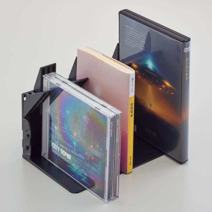 リヒトラブ LIHITLAB 1冊でも倒れないブックスタンド ブラック A3575-24 | LIHIT LAB. | 09