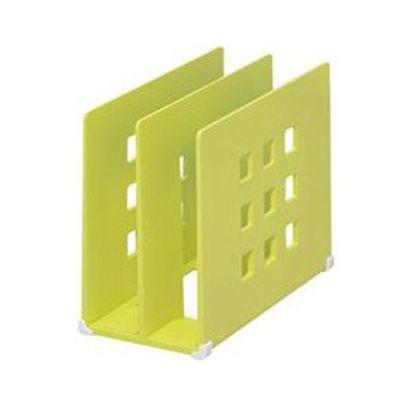 LIHIT LAB.＜リヒトラブ＞ SHIKIRI　RACK(仕切ラック）Sサイズ　黄緑　A-7320-6 | 