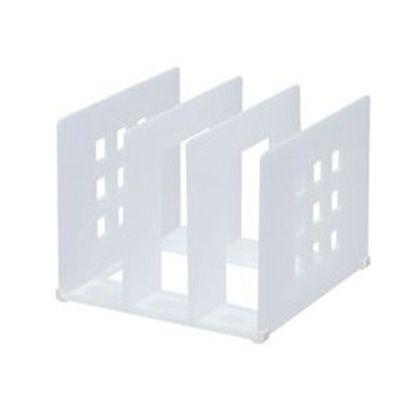 LIHIT LAB.＜リヒトラブ＞ SHIKIRI　RACK(仕切ラック）Ｌサイズ　乳白　A-7321-1 | 