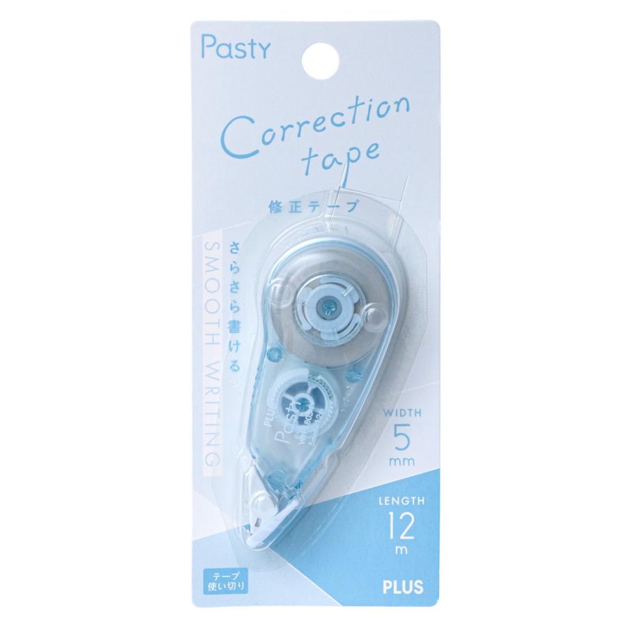 プラス PLUS Pasty 修正テープ 使い切りタイプ ブルー WH-1805-P 52-289 | PLUS | 07