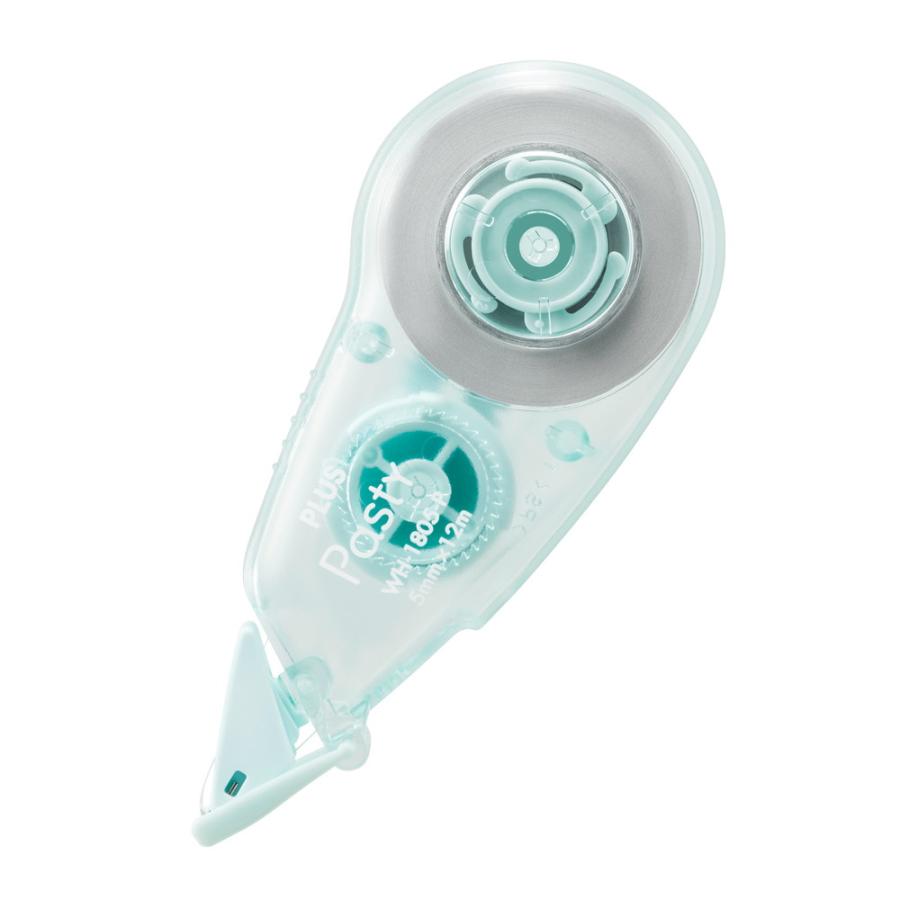 プラス PLUS Pasty 修正テープ 使い切りタイプ グリーン WH-1805-P 52-290 | PLUS
