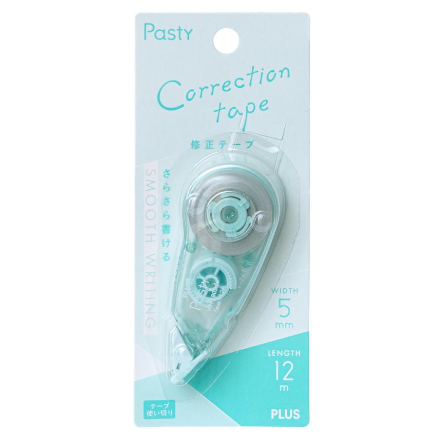 プラス PLUS Pasty 修正テープ 使い切りタイプ グリーン WH-1805-P 52-290 | PLUS | 07