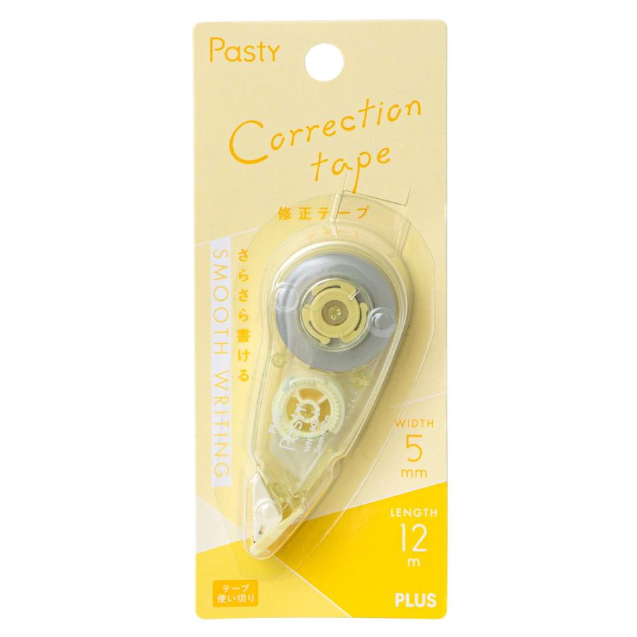 プラス PLUS Pasty 修正テープ 使い切りタイプ イエロー WH-1805-P 52-291 | PLUS | 07