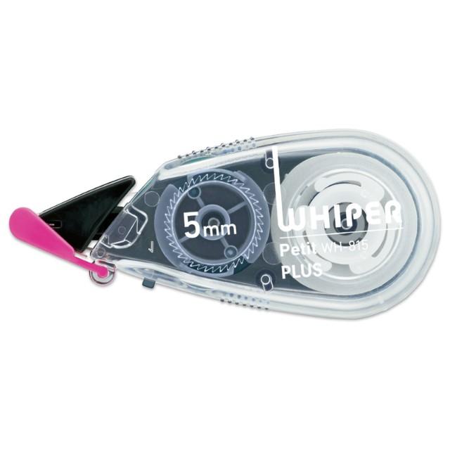 プラス(PLUS) 修正テープ ホワイパープチ 5mm×6m ブラック WH-815 49-322 | PLUS