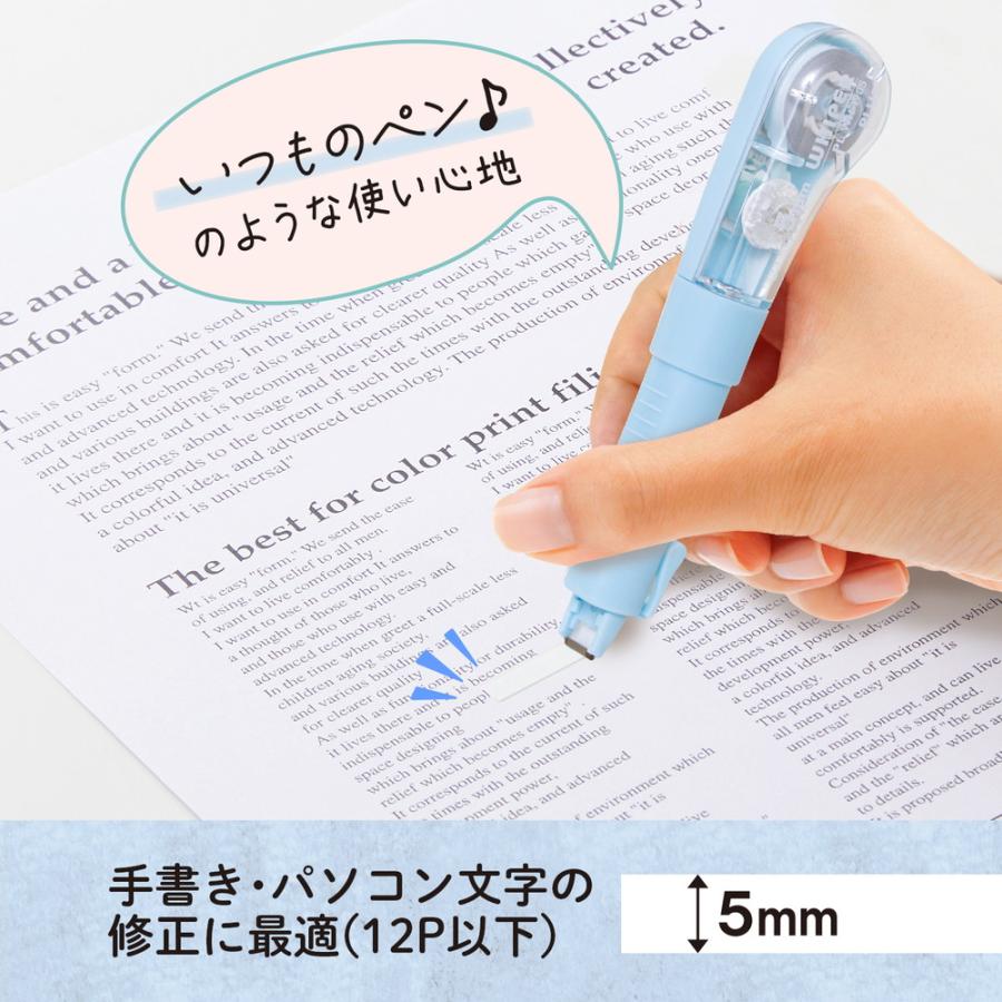 プラス PLUS 修正テープ ホワイパーPL 5mm SODA 52133 | PLUS | 02