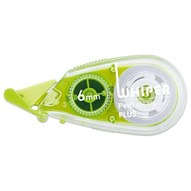プラス(PLUS) 修正テープ ホワイパープチ 6mm×6m グリーン WH-816　49-253 | PLUS