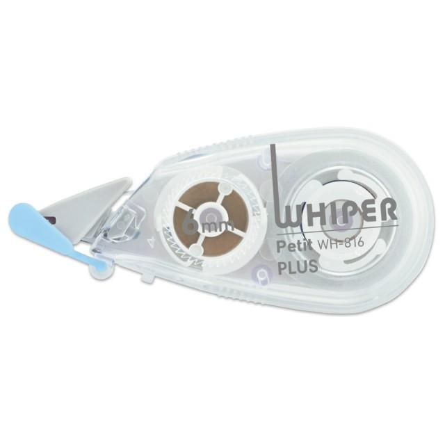 プラス(PLUS) 修正テープ ホワイパープチ 6mm×6m ホワイト WH-816 49-323 | PLUS