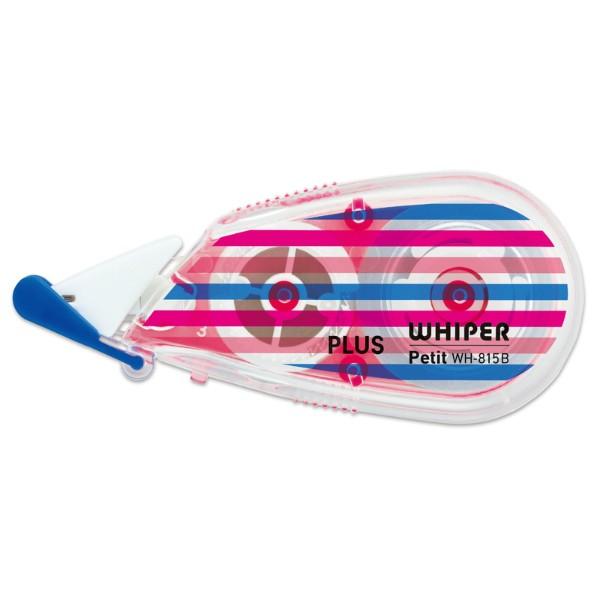 プラス(PLUS) 修正テープ ホワイパープチ　ストライプA ピンクボディ　WH-815B　49-310 | PLUS