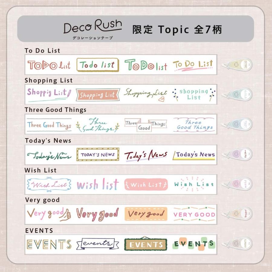 プラス PLUS デコラッシュ限定Topic柄EVENTS 51797 | PLUS | 06