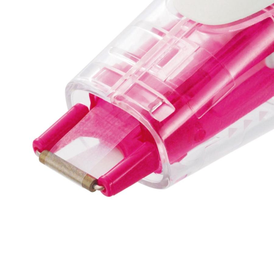 プラス(PLUS) 修正テープ ホワイパーパル テープ幅 5mm 使い捨てタイプ 3個パック WH-035-3P ピンク 47-599 | PLUS | 01