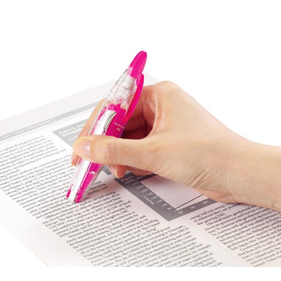 プラス(PLUS) 修正テープ ホワイパーパル 5mm幅 WH-035 PK ピンク　43-148 | PLUS | 04