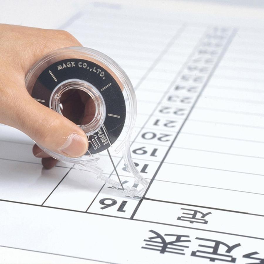 マグエックス ホワイトボード用 線引きテープ黒 1mm×13m MZ-1 |  | 03