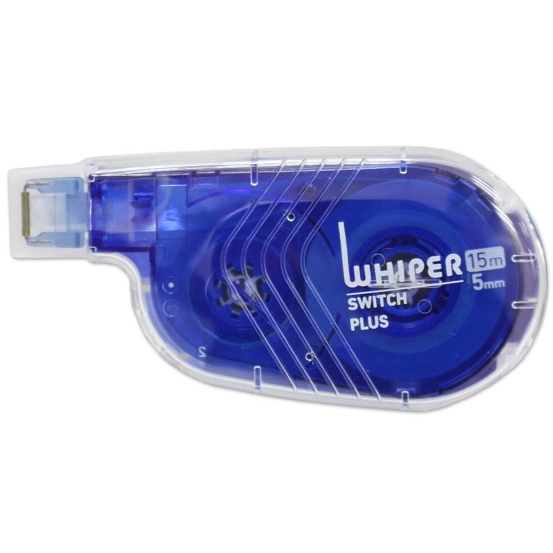 プラス(PLUS) 修正テープ ホワイパースイッチ 5mm幅 ブルー WH-1515 50-135 | PLUS | 01