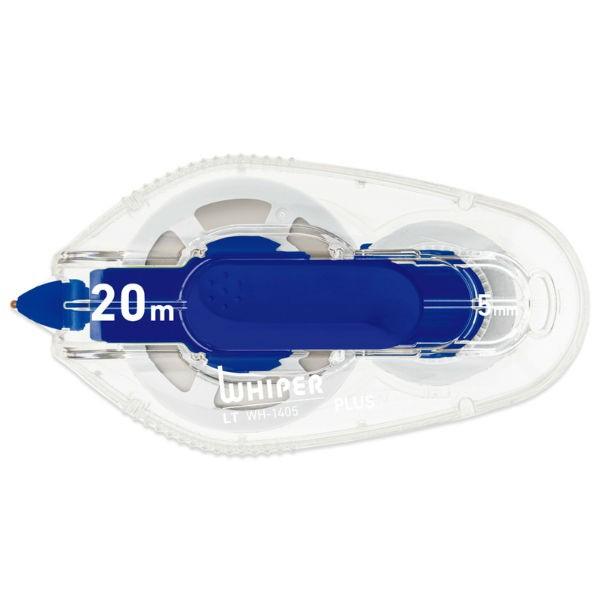 プラス(PLUS) 修正テープ ホワイパーLT 5mm×20m 使いきり ブルー WH-1405 49-571 | PLUS