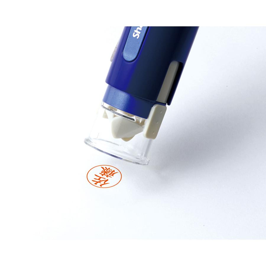 シヤチハタ Shachihata シャチハタ キャップレス9 メールオーダー式 オレンジ XL-CLN3/MO | シヤチハタ | 01