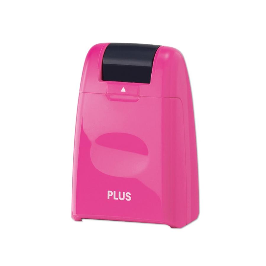 プラス(PLUS) 個人情報保護スタンプ ローラーケシポン 本体 ピンク IS-500CM-B PK　37-648 | PLUS