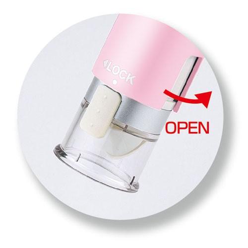 シヤチハタ キャップレス9 リール式（メールオーダー式）　ブラック XL-CR4/MO | シヤチハタ | 02